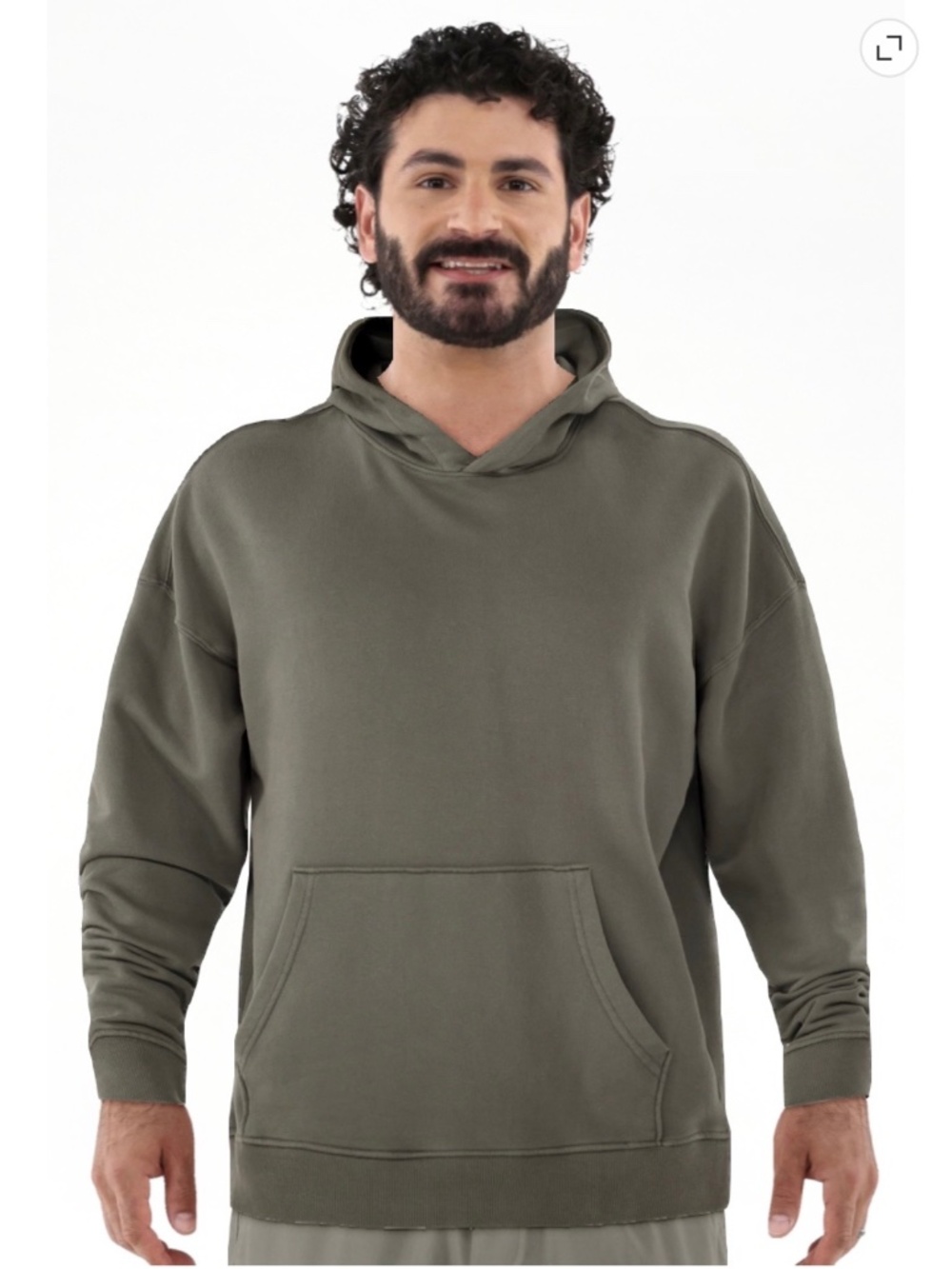 Men's Oversized 3XL Pullover Hoodie Green Streetwear Hip Hop Casual Athleisure